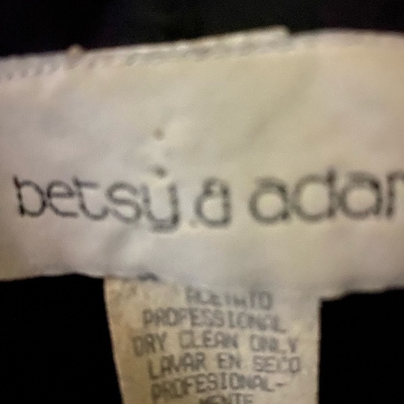 Sleek black long Betsy & Adam formal Size 3/4 - Picture 6 of 6